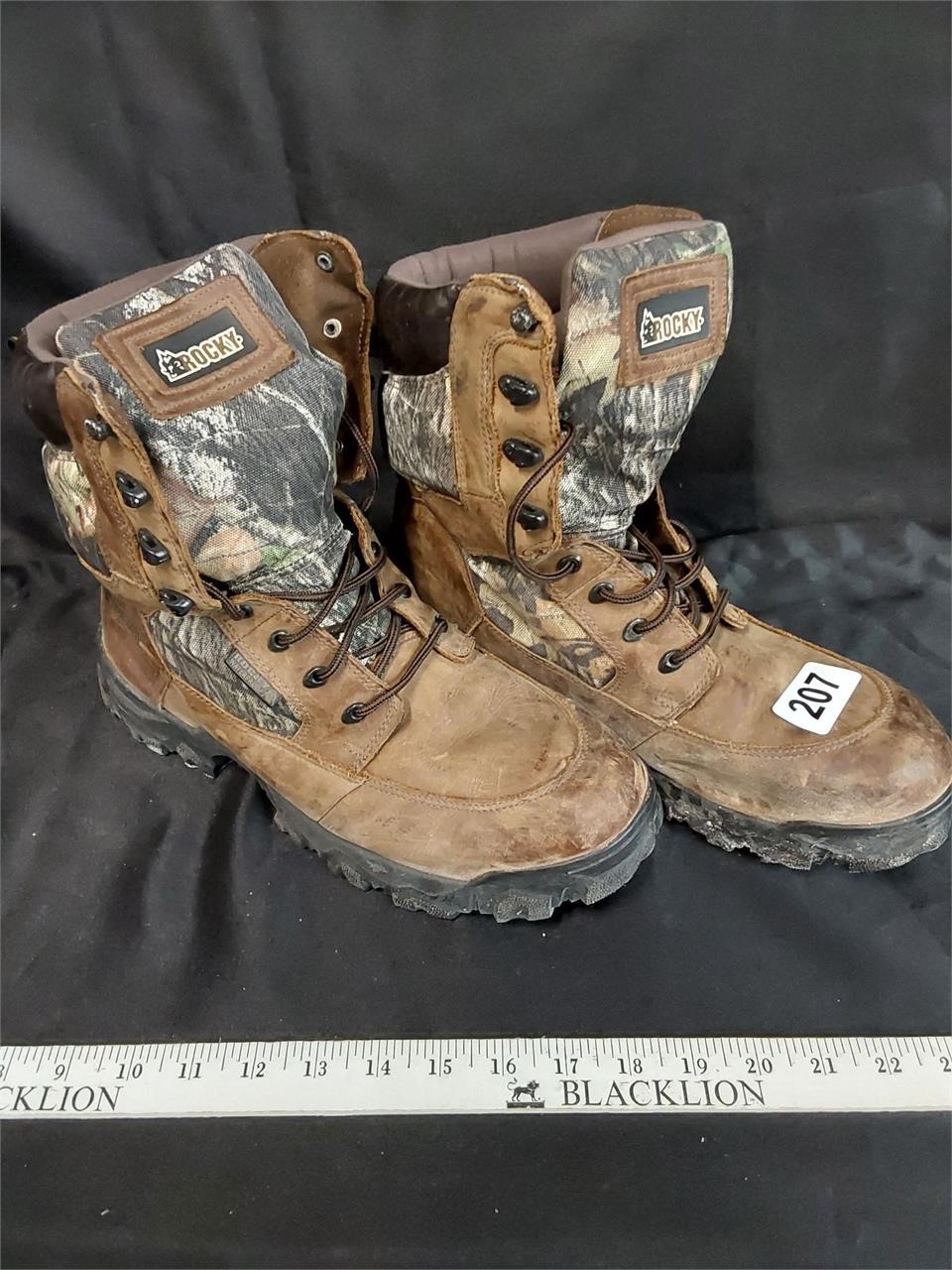 Rocky Camo Boots Size 11M