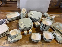 Well Ware Calif. USA Pottery Dishes