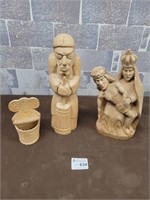 Wood hand carvings