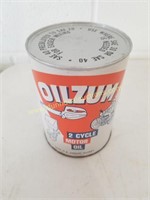 Oilzum 2 Cycle Motor  Oil 1 Qt Can (Paper)