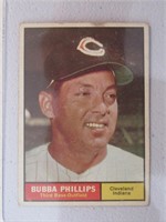 1961 TOPPS BUBBA PHILLIPS NO.101 VINTAGE