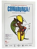 Artist Rick Griffin "Cowabunga" Surf Poster