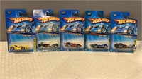 5 miscellaneous hot wheels from 2005 collector