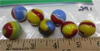 7 marbles