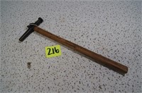 Vintage Pick and Nail Puller Hammer