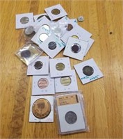 GROUP: TRADE TOKENS, COMMEMORATIVE COINS