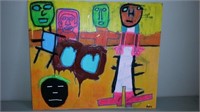 Outsider Artist Hoke Jazz Fest Painting