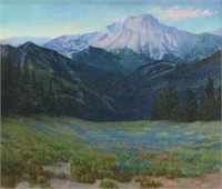 LONE WOLF (1882-1970) MOUNTAIN WILDFLOWERS