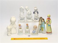 Group of Children Figurines - Mostly Ceramic -