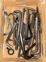 Flat of Large Allen Wrenches