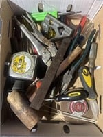 Flat of Misc. Hand Tools