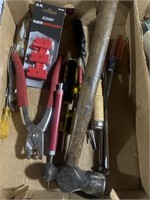 Flat of Assorted Hand Tools