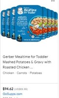 Gerber Lil Entrees Mashed Potatoes & Gravy With