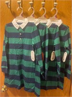 4 new girls rugby dresses 6/6X