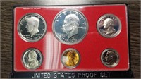 1976 S 6 Coin Proof Set