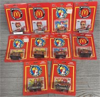 (10) McDonalds Racing Team Cars
