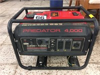 PREDATOR 4000/3200 WATT GAS GENERATOR