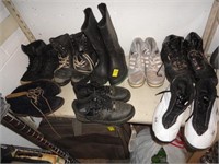 (8) ASST PAIRS OF SHOES & BOOTS     9.5 - 12.5