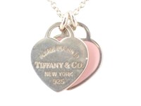 Tiffany & Co. "Return To" Double Heart Necklace
