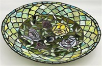 Large Stained Glass Bowl