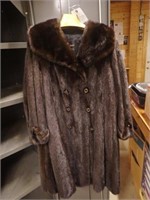 Moss Furs Ladies Fur Coat - Flaw On Right Shoulder