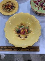 Aynsley Orchard Gold serving bowl 9"