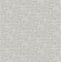 Poplin Texture Grey Peel and Stick Wallpaper