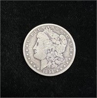 1896 O Morgan Silver Dollar