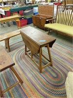Drop Leaf Table Unmarked Probably Hunt Brothers