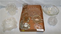 CRYSTAL AND GLASS ITEMS