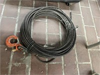HEAVY DUTY CABLE WITH HOOK