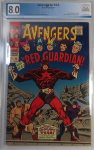 AVENGERS #43 (Red Guardian 1st appearance) PGX 8.0