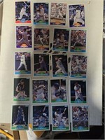 G) 20 Baseball Cards