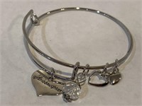 Silver Alex and Ani bracelet for granddaughter