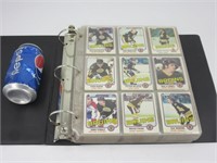Cartable de 358 cartes de hockey OPC 1981-82 avec