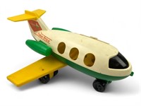 Vintage Fisher Price Jet Airplane Pull Toy