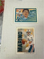 two card Dan Marino lot