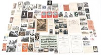 WWII GERMAN PHOTO / POSTCARD & BOOKLET LOT