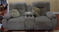 Love Seat with Electric Double Recliners