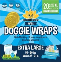 Bodhi Dog Disposable Male Dog Diapers | Super Abso