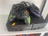 Original Xbox game console (untested)