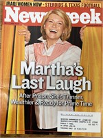 Newsweek Magazine 2005 Martha Stewart Issue