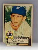 1952 Topps #175 Billy Martin RC HOF Yankees Corner