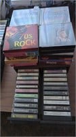 Lot of assorted CD's & cassettes