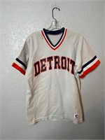 Vintage Sand Knit Detroit Tigers Jersey