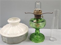 Green Washington Drape Aladdin Lamp