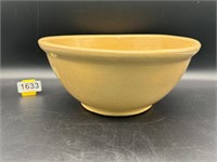 Large Old Cracked Stoneware bowl