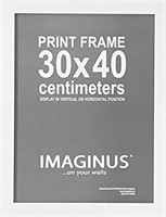 Imaginus White MDF Wood Frame with Presence! 30 x