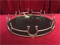 Lucky Horseshoe 18" Table Center