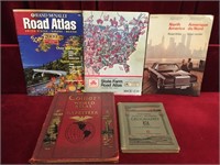 Vintage Atlases & Geography Book